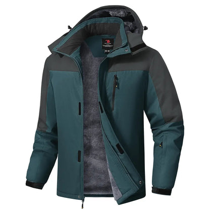 Men's Winter Ski Snow Jacket Waterproof Windproof Fleece Lined